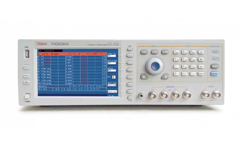 TH2829AX 自動變壓器測試系統